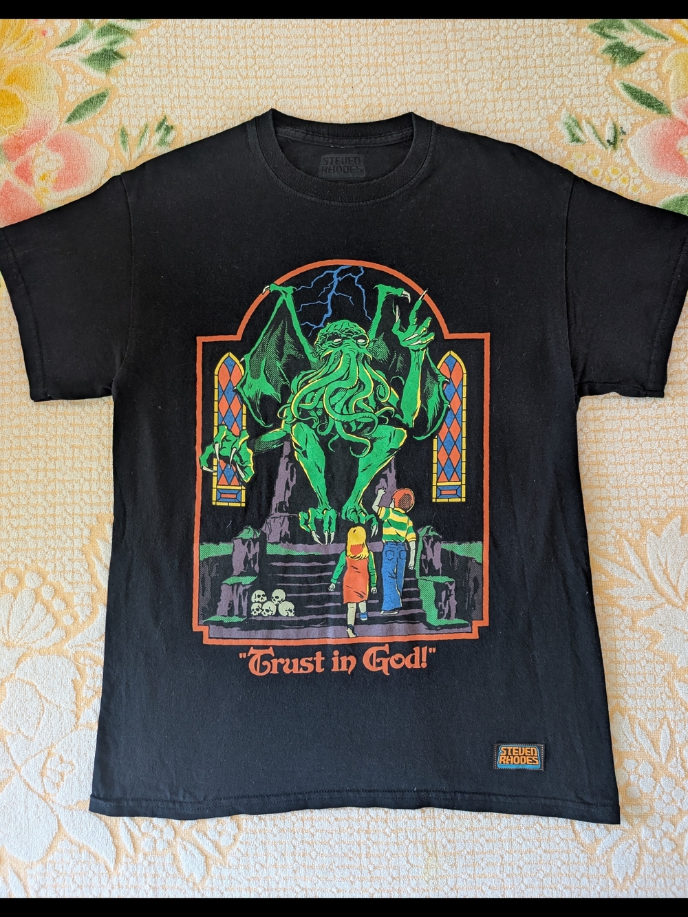 Steven Rhodes Trust in God! Graphic Tee